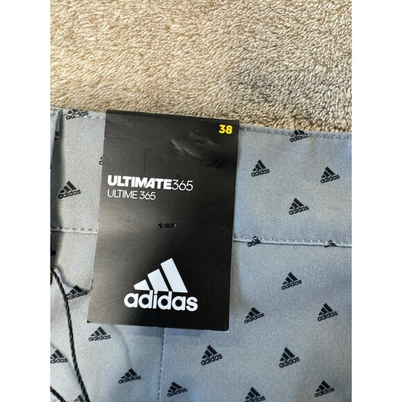 Adidas Men's ULTIMATE 365 Adidas Badge of Sport Print Logo Golf Shorts 38 - Picture 12 of 14